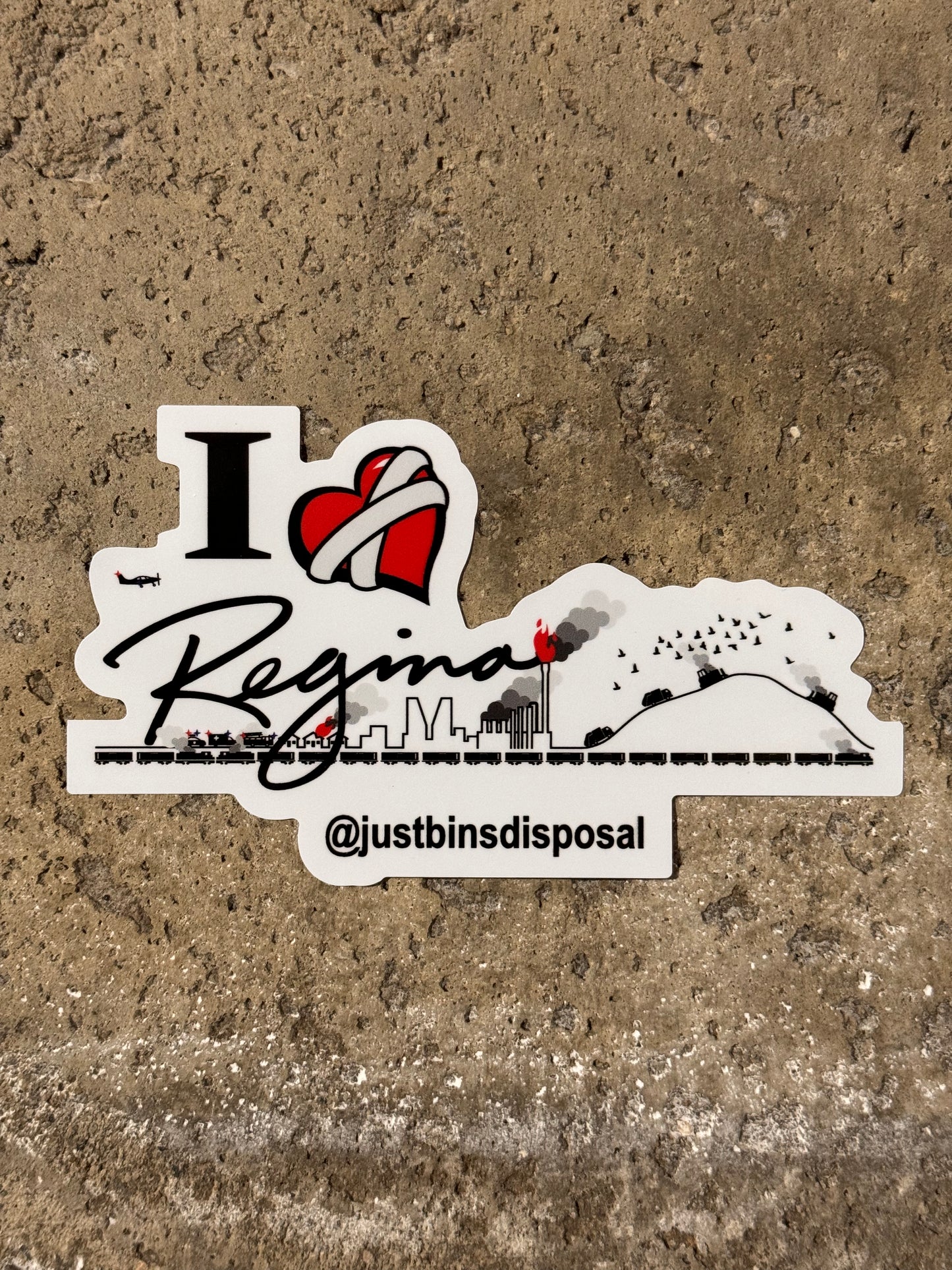 I Love Regina Decal