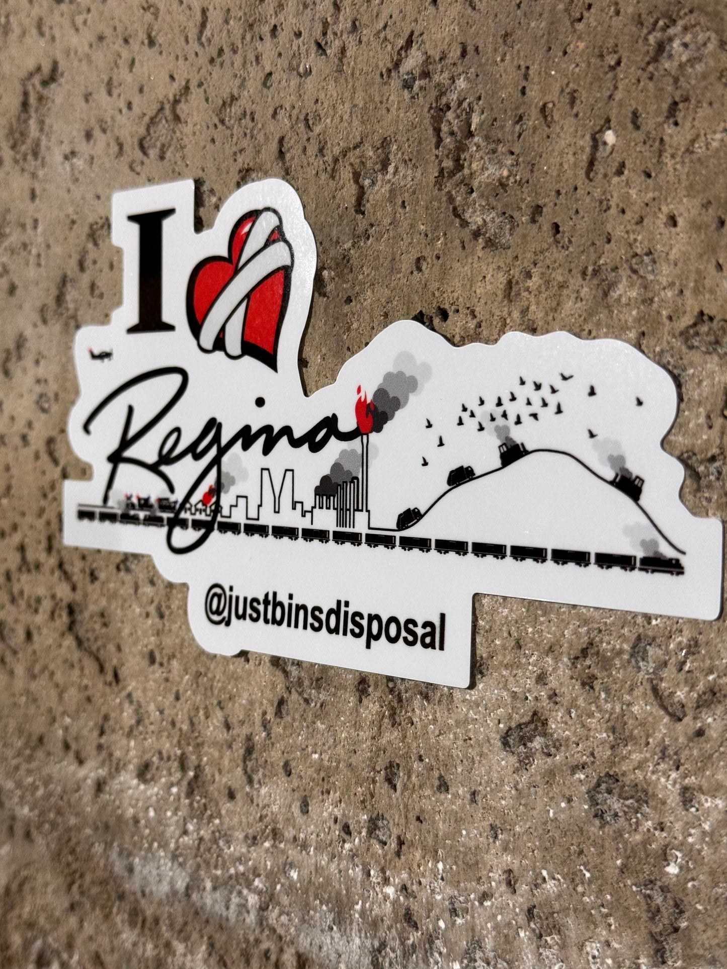I Love Regina Decal